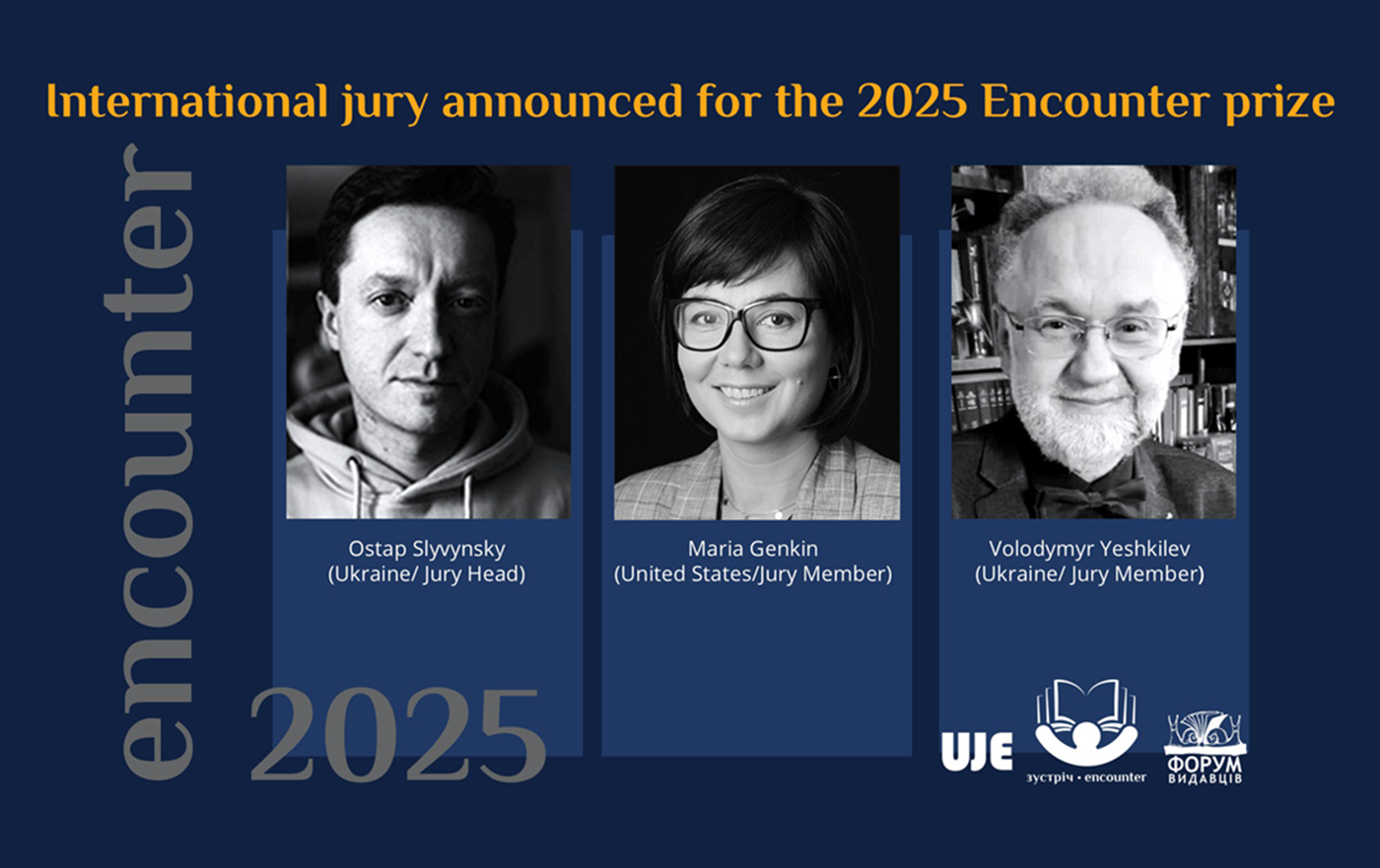 International jury announced for the 2025 Encounter prize